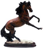 Rampant horse