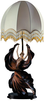 Lady with lamp