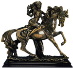 Woman with horseback